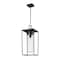 Z-Lite Sheridan 1 Light Outdoor Chain Mount Ceiling Fixture, Black And Seedy 594CHB-BK - alternate 2